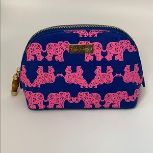 NEW Lilly Pulitzer accessory bag. Elephant print.